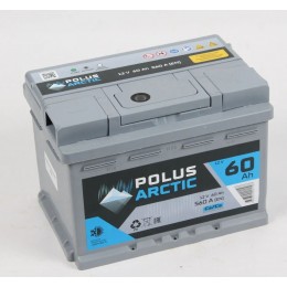 Аккумулятор POLUS ARCTIC 6СТ-60.0 низкий