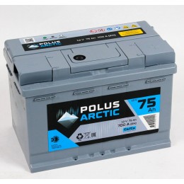 Аккумулятор POLUS ARCTIC 6СТ-75.0 низкий