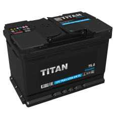 Аккумулятор TITAN Classic 6СТ-75.0 VL