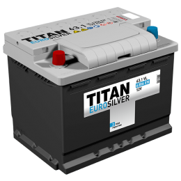 Аккумулятор TITAN EUROSILVER 6СТ-63.1 VL п.п. (610А)