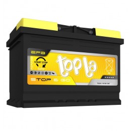 Аккумулятор Topla Stop&Go EFB 6СТ-75 0(R+)