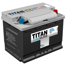 Аккумулятор TITAN EUROSILVER 6СТ-63.0 VL о.п. (610А) 