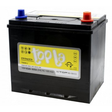 Аккумулятор Topla EFB Stop&Go 6СТ-65 о.п. JIS