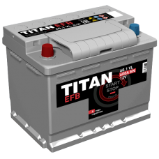 Аккумулятор TITAN EFB 6СТ-60.1 VL  п.п. (600А)