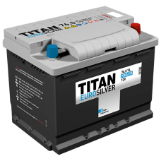 Аккумулятор TITAN EUROSILVER 6СТ-76.0 VL о.п.  (700А)