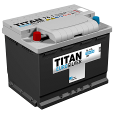 Аккумулятор TITAN EUROSILVER 6СТ-76.1 VL п.п.  (700А)