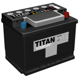 Аккумулятор TITAN STANDART 6СТ-60.0 VL о.п.  (540А)