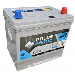 Аккумулятор POLUS ARCTIC 6СТ-60.0 (60D23L) Азия
